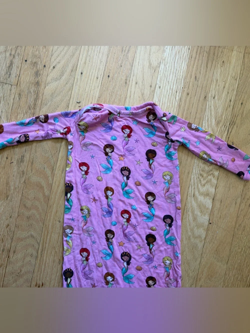 Posh peanut mermaid gown 0-3 months bamboo